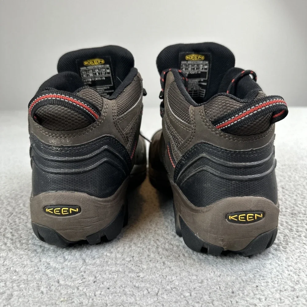 Keen Dry Waterproof Flint Utility Boots Men 9D Brown EH Safety Toe ASTM F2413-18